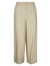 Max Mara Weekend Weekender Elastic Trousers In Bianco