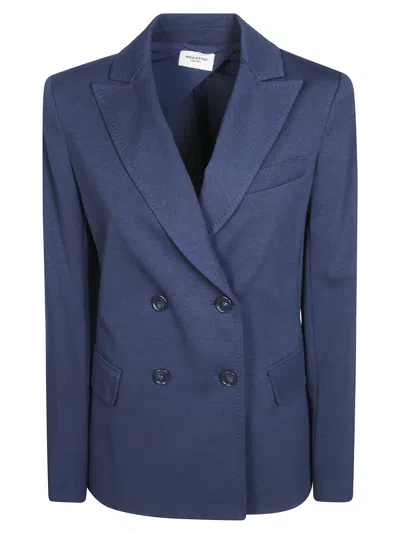 Max Mara Weekend Wkdcolibri Milano Knit Jacket In Blue