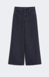 Max Mara Weekend Vortice Black Jeans In Blue
