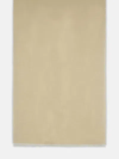 Max Mara 'whiskey' Beige Viscose Blend Scarf