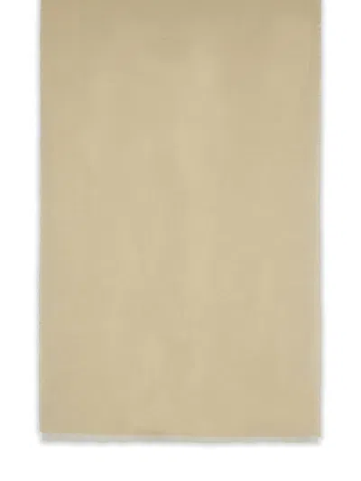 MAX MARA MAX MARA WHISKEY' BEIGE VISCOSE BLEND SCARF