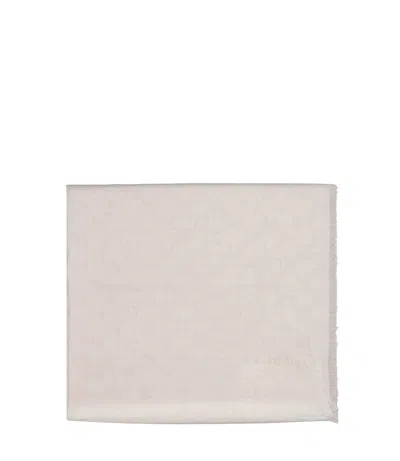 Max Mara Scarfs Ivory In White