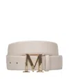 Max Mara Belts Cream In White