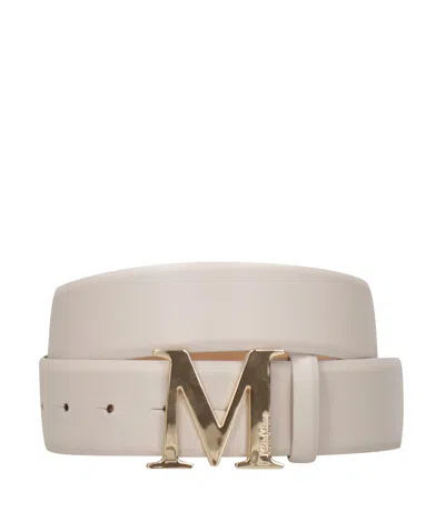 Max Mara Belts Cream In White