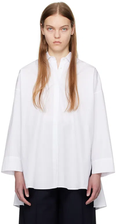 Max Mara White Belt Shirt In 1 White