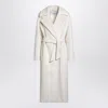 Max Mara White Blend Dressing Gown Coat