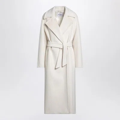 Max Mara White Blend Dressing Gown Coat