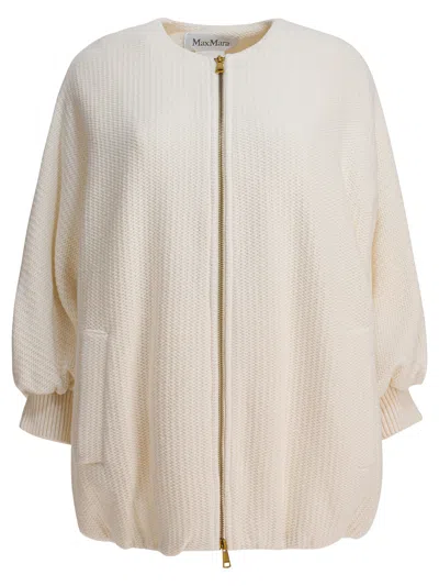 Max Mara White Cashmere Jacket