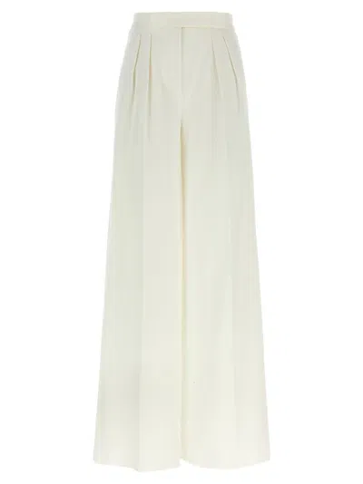 MAX MARA WHITE CHENZIA PANTS