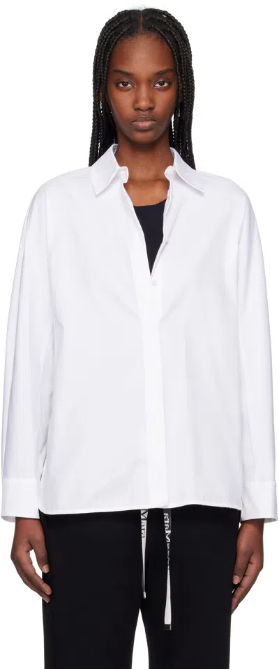 Max Mara White Cornero Shirt In 002 White