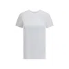 Max Mara Embroidered Monogram T-shirt In White