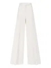 Max Mara Finish Wide Pants In White