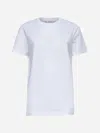 Max Mara Women White Cotton Maxmarabesque T-shirt In White