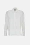 Max Mara Women White Cotton Shirt In White