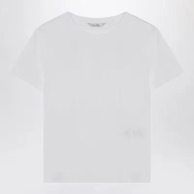 Max Mara White Cotton T-shirt