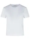 Max Mara Nernia White Cotton T-shirt In White
