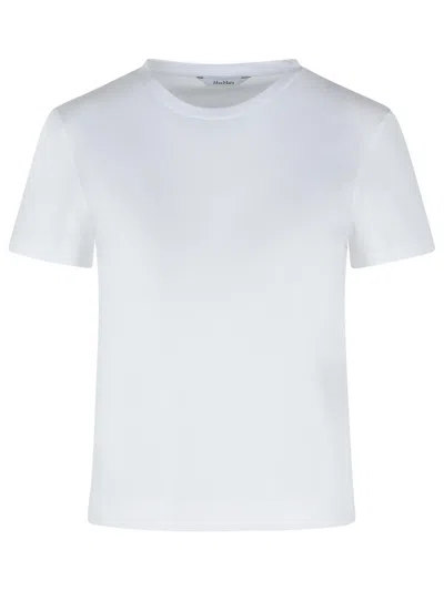 MAX MARA WHITE COTTON T-SHIRT