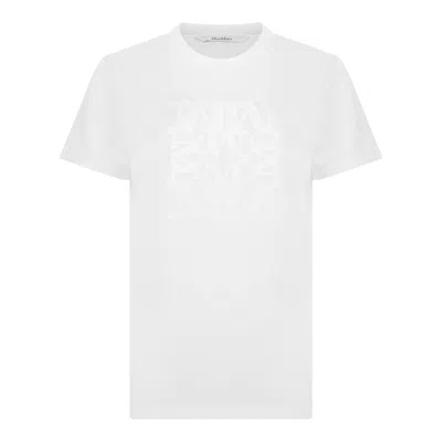 Max Mara White Cotton T-shirt