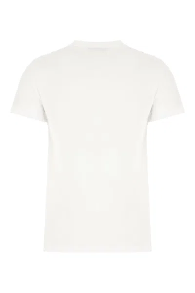 MAX MARA WHITE COTTON T-SHIRT