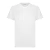 Max Mara White Cotton T-shirt In Brown