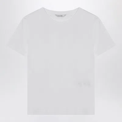 Max Mara White Cotton T-shirt Women