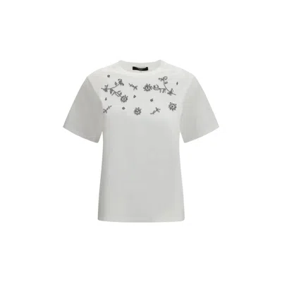 Max Mara White Cotton T-shirt