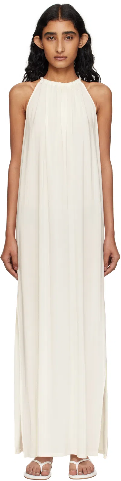 Max Mara White Diego Midi Dress