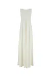 Max Mara White Cady Eschilo Jumpsuit In White