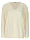 Max Mara Freccia Sweaters And Cardigans White