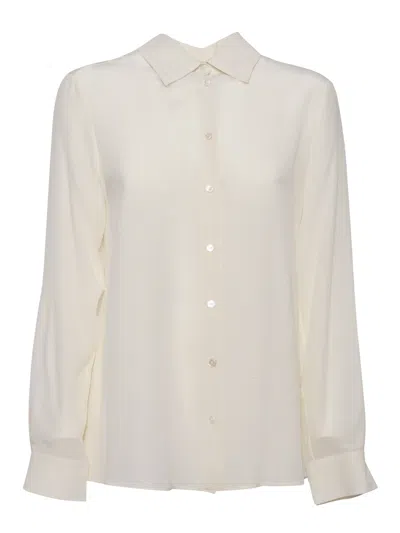 Max Mara White Geo Shirt
