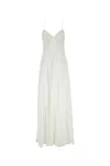 Max Mara Calmi Georgette Maxi Dress