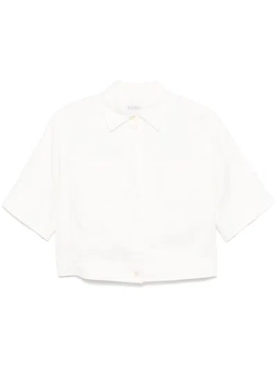 Max Mara White Linen Shirt