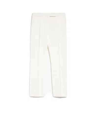 Max Mara White Long Trousers For Women