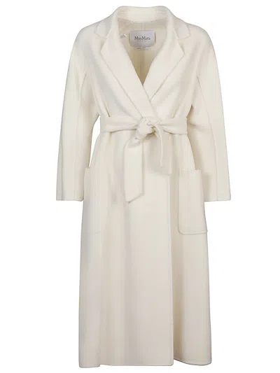 Max Mara Ludmilla2 Coat In White