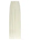 Max Mara White Manetta Pants In Neutral