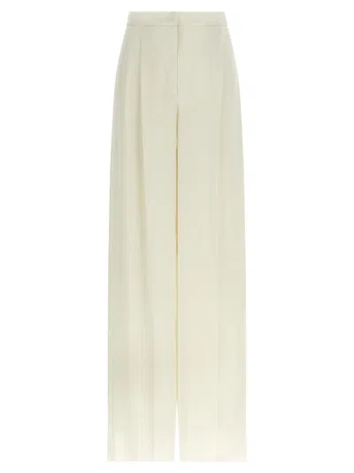 MAX MARA WHITE MANETTA PANTS