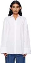Max Mara White Marte Shirt In White
