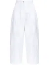 Max Mara Weite Hose Mina Aus Einem Baumwollgemisch