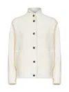 Max Mara White Mxmpalmi Bomber Jacket In White