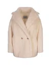 Max Mara Espero Jacket In White