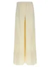 Max Mara Elastic Waistband Lightweight Wide Leg Trousers