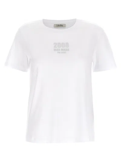 MAX MARA WOMEN WHITE QUIETO T-SHIRT, XS LUXURY T-SHIRTS FOR WOMEN DARVEYS