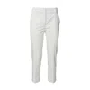 Max Mara Derrik Cropped Fringe-trimmed Crepe Slim-leg Pants