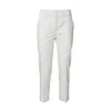 Max Mara Derrik Cropped Fringe-trimmed Crepe Slim-leg Pants