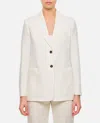 Max Mara Guglia Single-breasted Linen Blazer