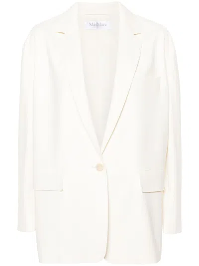 Max Mara Monica Oversized-blazer In White