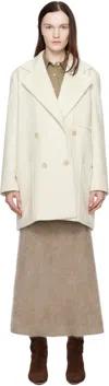 Max Mara White Starna Blazer In 021 White