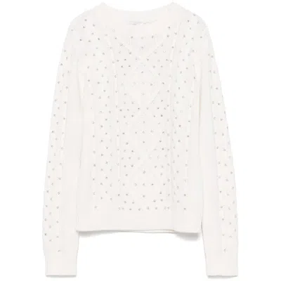 MAX MARA WHITE SWEATERS