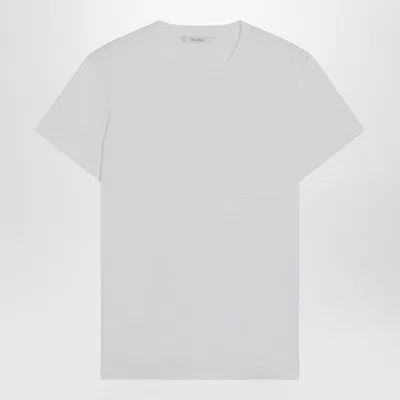 Max Mara White T-shirt In Cotton