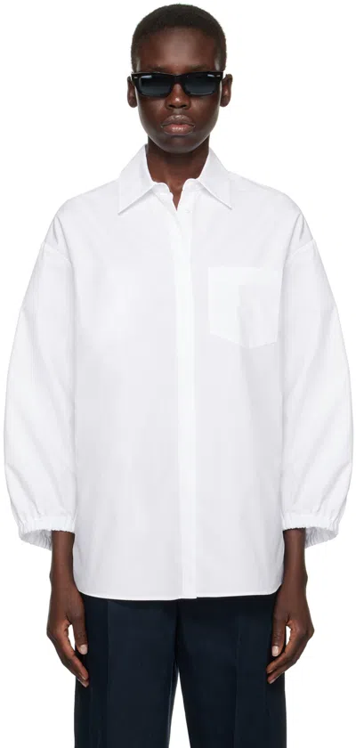 Max Mara White Timeo Shirt In 1 White